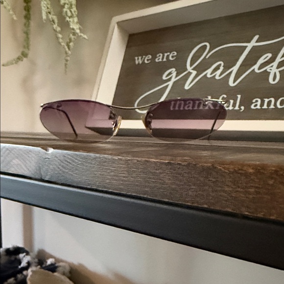 Moschino Accessories - Moschino Purple Gradient Frameless Sunglasses